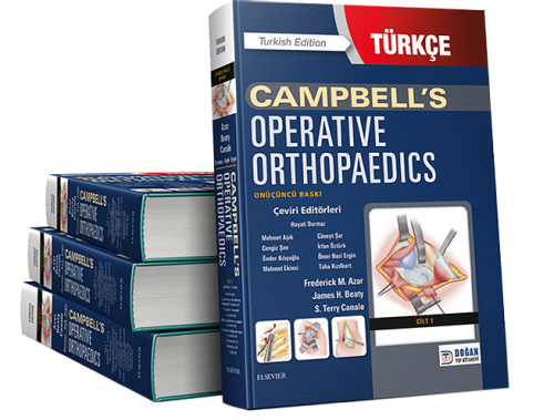 2020 Campbell's Operative Orthopaedics 4 Cilt TÜRKÇE