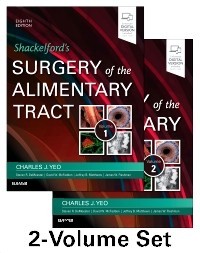 Shackelford's Surgery of the Alimentary Tract, 2 Vol, 8e